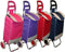 Benson Boodschappentrolley - Waterdicht - Opvouwbaar - 40L - Rood - 96x34x21 cm