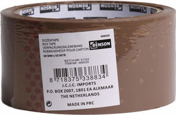 Benson Dozentape - Bruin - 48 mm x 66 m - Stevige Hechting