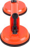 Benson Dubbele zuignaphouder - 50 kg draagkracht - Ø 115 mm - oranje