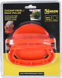 Benson Enkele zuignap - Magic Puller - Ø 11.5 cm - 25 kg draagvermogen - Vacuümtechnologie