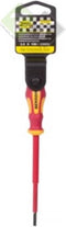 Benson Geïsoleerde platte schroevendraaier - 4 x 100 mm - VDE bescherming - Rood