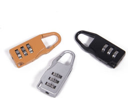 Benson Handig koffercijferslot - 3-cijferige code - 20 mm - Lichtgewicht aluminium