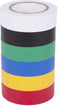 Benson Isolatietape - PVC - 15 meter x 18 mm - 6 kleuren - Set van 6