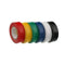 Benson Isolatietape - PVC - 15 meter x 18 mm - 6 kleuren - Set van 6
