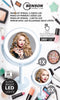 Benson Make Up Spiegel met LED ring - Cosmetische Spiegels met Touch Dimmer - 2 zijde