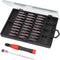 Benson Precisie schroevendraaierset - 32-delig - Easygrip handvat - Verlengstuk - Opbergdoos