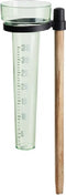 Benson Regenmeter op stokhouder - transparant - 24 cm - kunststof - nauwkeurige meting