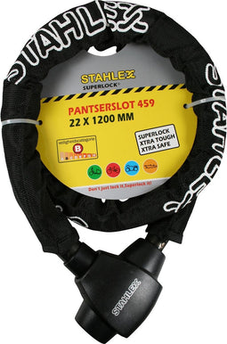 Benson Robuust pantserslot - Ø 22 mm - 1200 mm - hoge beveiliging - kleurenmix