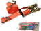 Benson Spanband met ratel - 5 meter - 3 ton capaciteit - oranje - inclusief 2 haken