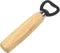 Benson Stijlvolle flessenopener met houten handvat - universeel - 14 cm