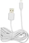 Benson USB naar Lightning kabel - 1 meter - wit - 2.1A - PVC en koper