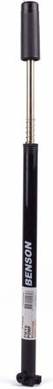 Benson Verschuifbaar Fietspomp - Handpomp Saxonia Stang - uitschuifbaar tot 62 cm - Zwart
