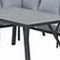 Benton Lounge diningset - Antraciet