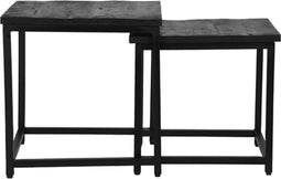 LABEL51 Twain Salontafel - Zwart - Mangohout