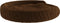 vidaXL - Hondenmand - 70x55x23 - cm - pluche - bruin