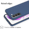 iMoshion Hoesje Geschikt voor Samsung Galaxy S22 Hoesje Siliconen - iMoshion Color Backcover - Donkerblauw