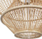 BePureHome Bamboo Hanglamp - Zwart - 31x46x46