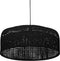 BePureHome Construct Hanglamp - Bamboe - Zwart - 30x65x65