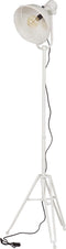BePureHome Spotlight Staande Vloerlamp - Metaal - Wit - 167x54x45