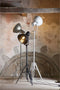 BePureHome Spotlight Staande Vloerlamp - Metaal - Wit - 167x54x45