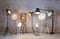 BePureHome Spotlight Staande Vloerlamp - Metaal - Wit - 167x54x45
