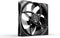 BeQuiet Pure Wings 3 PC-ventilator Zwart (b x h x d) 140 x 25 x 140 mm