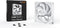 BeQuiet PURE WINGS 3 White 120mm PWM PC-ventilator Wit (b x h x d) 120 x 25 x 120 mm
