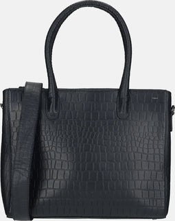 Berba Dames Leren Laptoptas 15 inch Laguna 805-779 Navy