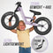BERG Biky Cross Purple Loopfiets - 12 inch - Magnesium frame - Incl. Handrem - Verstelbaar Zadel - 2 tot 5 jaar - Paars