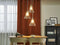 BERGANTES - Hanglamp 3 lampen - Transparant - Glas