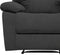 BERGEN - TV-fauteuil - Grijs - Polyester