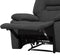 BERGEN - TV-fauteuil - Grijs - Polyester