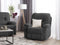 BERGEN - TV-fauteuil - Grijs - Polyester