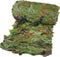 Berger & Schröter 30207 Camouflagenet Sichtschutz 300 cm x 200 cm 1 stuk(s)