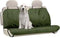 Berger & Schröter 31804 Honden-beschermhoes Polyester Groen Achterbank