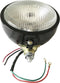 Berger & Schröter 50135 Groot licht Gloeilamp, Halogeen H4 Voor (l x b x h) 160 x 145 x 120 mm Zwart