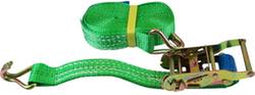 Berger & Schröter 60037 Spanband (tweedelig) Trekkracht (lc) vastbinden (enkel/direct)=2000 daN (l x b) 8 m x 50 mm Rat