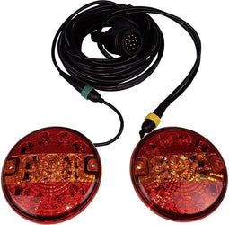 Berger & Schröter Aanhangerverlichtingsset 13-polig Knipperlicht, Remlicht, Achterlicht Achter 12 V Incl. magneethouder