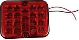 Berger & Schröter Mistlamp Open kabeleinden Mistachterlicht Achter 12 V Rood