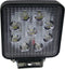 Berger & Schröter Werkschijnwerper 12 V, 24 V 20214 Brede nabijgebied belichting (b x h x d) 110 x 110 x 63 mm 1890 lm