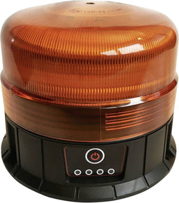 Berger & Schröter Zwaailicht Akku LED RKL 12/24VR65 20288 5 V werkt op een accu Magneetbevestiging, Schroefvoet, Zuigna
