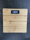 Berilo - Digitale Weegschaal - LCDscherm-Capaciteit 150 Kg - Bamboe