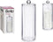 Berilo Make up watjes/watten schijfjes houder/dispenser - 7 x 20 cm - kunststof - organizer