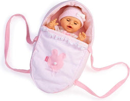 Berjuan babypop draagtas 38 cm roze