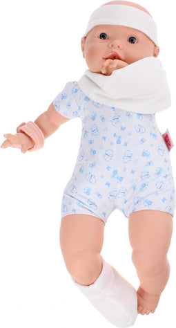 Berjuan Babypop newborn soft body ziekenhuis 45 cm jongen