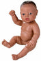 Berjuan Babypop Zonder Kleren Newborn Afrikaans 30 Cm Meisje