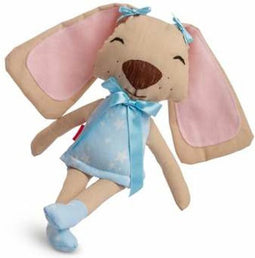 Berjuan Knuffelpop Puppy Meisjes 36 Cm Katoen Blauw/roze