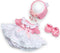 Berjuan Poppenkleding Jurk Meisjes 38 Cm Polyester Roze