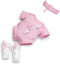 Berjuan Poppenkleding Pyjama Meisjes 38 Cm Pe Roze