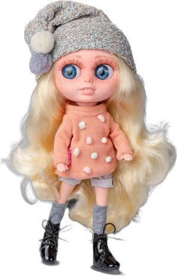 Berjuan Tienerpop Kleertjes Chrissy Collins Oranje/grijs